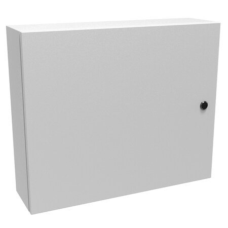 Hammond Slotted 1/4 Turn Latch Electrical Enclosures, 20 in H, 6 in D, 24 in W, NEMA 4, Steel EN4SD20246LG